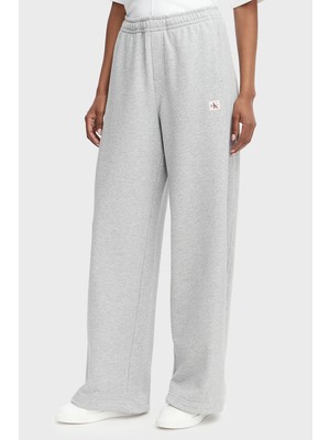 Calvin Klein % 100 Pamuk Logolu Relaxed Fit Yüksek Bel Pantolon LV047C249GP79 Bayan Pantolon LV047C249G P79