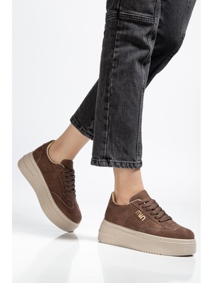 Bahrina Kadın Kalın Taban Tokalı Sneaker