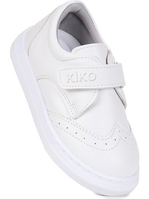 Kiko Kids Richie Cilt Cırtlı İlk Adım Günlük Erkek Bebek Casual Ayakkabı