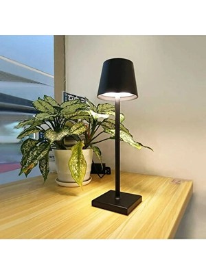 Solvéra Dokunmatik LED Masa Lambası, 3 Renk ve Dimmer Özelliği ile Dekoratif Masa ve Gece Lambası