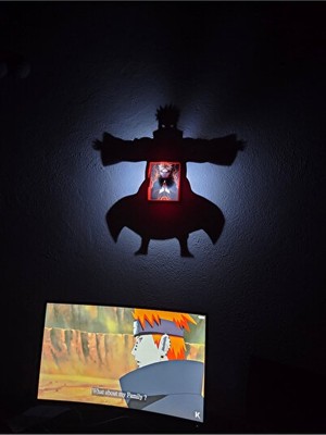 Vaelmont Anime Temalı Naruto Gölge Lambası, Ortamınıza Eğlence Katın Masa ve Gece Lambası