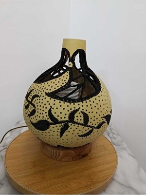 Orvessa Süs Kabağı Desenli Dekoratif Lamba ile Evinize Sıcaklık Katın Masa ve Gece Lambası