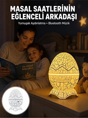 Orvessa Ayarlanabilir Parlaklık ve Sis Efektli Atmosfer Lambası ile Rahatlatıcı Ort