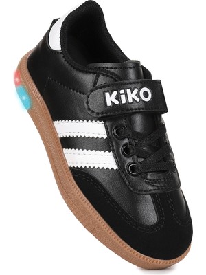 Kiko Kids Renis Günlük Cırtlı Işıklı Kız Çocuk Spor Ayakkabı