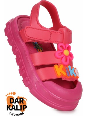 Kiko Kids Jane Hafif Taban Kız Çocuk Sandalet (1 NUMARA BÜYÜK ALINIZ)