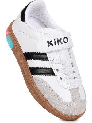 Kiko Kids Renis Günlük Cırtlı Işıklı Kız Çocuk Spor Ayakkabı