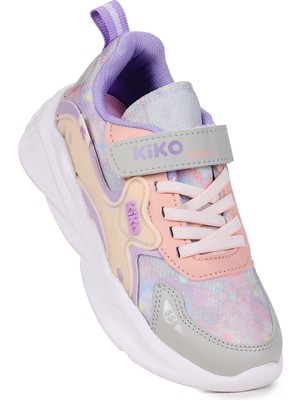 Kiko Kids Sole Günlük Cırtlı Kız Çocuk Spor Ayakkabı