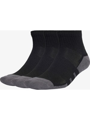 Adidas Essentials Climacool Quarter 3lü Unisex Siyah Antrenman Çorabı.-