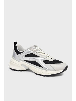 Calvin Klein Süet Logolu Sneaker Ayakkabı HW0HW0314001R Bayan Ayakkabı HW0HW03140 01R