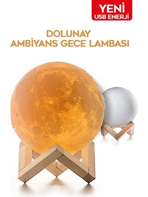 Vaelmont Dolunay Temalı Masa ve Gece Lambası - Modern ve Şık Tasarım
