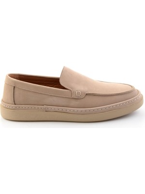 Bambi Kum Hakiki Deri Erkek Loafer Ayakkabı E01396220201