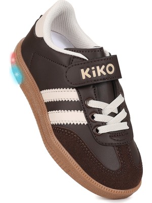 Kiko Kids Renis Günlük Cırtlı Işıklı Kız Çocuk Spor Ayakkabı