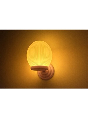 Vaelmont LED Mumlu Dekoratif Duvar Abajur Seti ile Atmosfer Yaratın Masa ve Gece Lambası