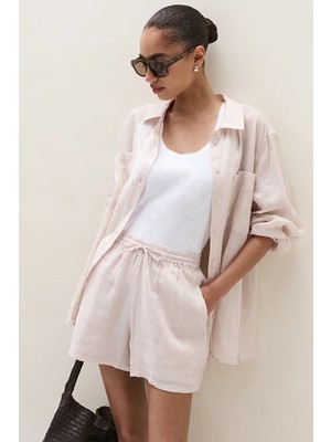 The White Company Ramie Kadın Şort
