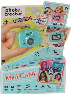 Tech Butiq S00070649 Sun Cnl Çanta Klipsi Dijital Kamera Mini 6A 6d