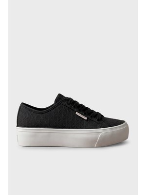 Calvin Klein Logolu Platform Sneaker Ayakkabı HW0HW03265BEH Bayan Ayakkabı HW0HW03265 Beh