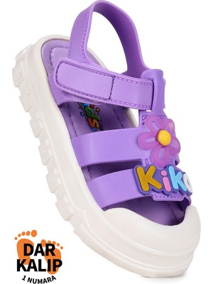 Kiko Kids Jane Hafif Taban Kız Çocuk Sandalet (1 NUMARA BÜYÜK ALINIZ)
