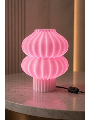Solvéra Modern Dekoratif Masa Lambası, Ambiyans Aydınlatması ve Masa ve Gece Lambası