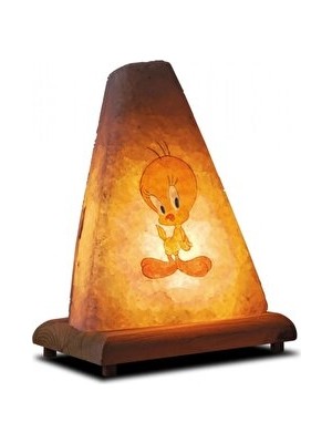 Solvéra Çankırı Kaya Tuzu Tweety Tuz Lambası Masa ve Gece Lambası