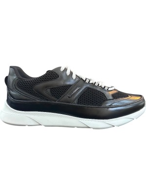 Christian Dior Dior Siyah Kalın Taban Logo Detaylı Erkek Sneakers