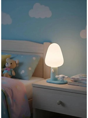 Solvéra Yumuşak Işıklı Sanrio Cinnamoroll LED Gece Lambası - 10,5 cm Masa ve Gece Lambası