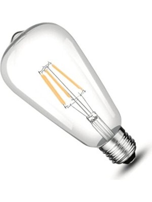 Solvéra Enerji Tasarruflu 8W LED Armut Ampul, Parlak ve Uzun Ömürlü Işık Masa ve Gece Lambası
