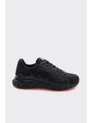 Derinet Hakiki Deri Bağcıklı Erkek Sneaker