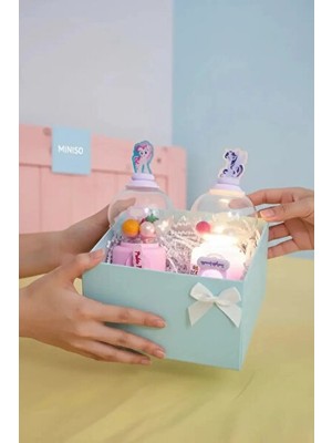 Solvéra Mor Figürlü My Little Pony Göz Alıcı Masaüstü Gece Lambası Masa ve Gece Lambası