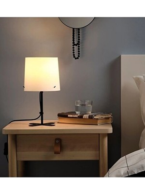 Orvessa Yüksekli Adjustable Ayaklı Masa Lambası, Pratik Abajur Tasarımı Masa ve Gece Lambası