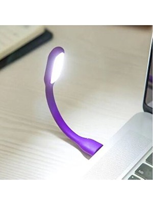 Vaelmont Taşınabilir Esnek USB Kitap Okuma Lambası, Mini ve Uyumlu Masa ve Gece Lambası