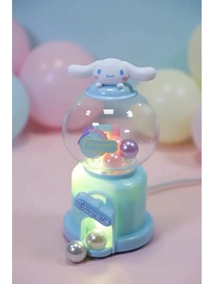 Vaelmont Sevimli Sanrio Cinnamoroll Fanus Gece Lambası - Yumuşak Işıklı ve Zarif Tas