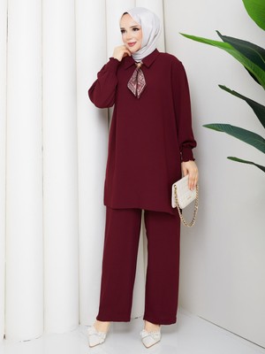 Rd Misstanbul Collection Krep Kumaş Fluarlı Takım