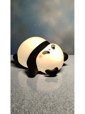 Solvéra Sevimli Panda Tasarımlı Dekoratif Masa Lambası ile Odaya Neşe Katın Masa ve Gece Lambası