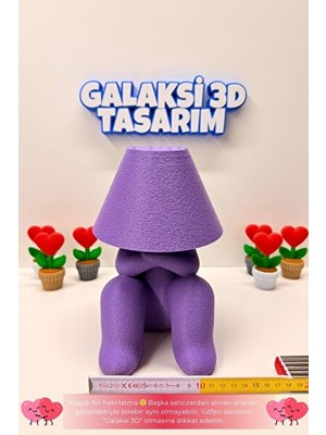 Vaelmont Modern Tasarımlı Sevimli Gece Lambası – LED Işık Hariç Masa ve Gece Lambası
