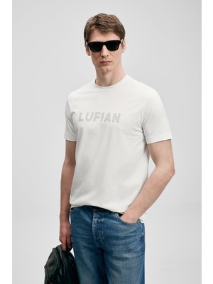 Lufian Oscar Modern Grafik Erkek T-Shirt 111020280