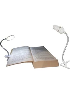 Solvéra Pratik Kitap Okuma Lambası Işığı ile Konforlu Okuma Deneyimi Masa ve Gece Lambası