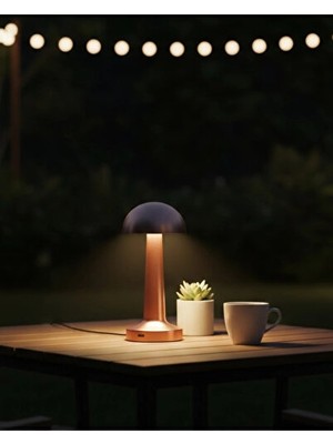 Solvéra Üç Renkli Dokunmatik LED Masa Lambası Masa ve Gece Lambası