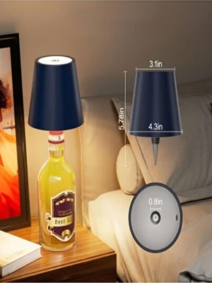 Solvéra Şarjlı Kablosuz LED Şişe Lamba ile Dekoratif ve Pratik Kullanım Masa ve Gece Lambası