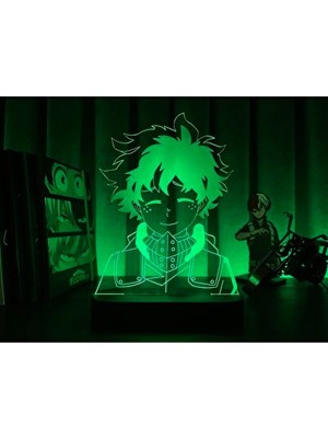 Solvéra Anime Temalı Masa Lambası, Popüler Karakter Tasarımıyla Çocuklar Için Masa ve Gece Lambası