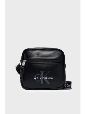 Calvin Klein Logolu Ayarlanabilir Askılı Çanta LV04D3445GUB1 Erkek Çanta LV04D3445G Ub1