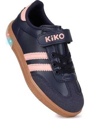 Kiko Kids Renis Günlük Cırtlı Işıklı Kız Çocuk Spor Ayakkabı