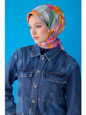 Belli %100 Twill Ipek Eşarp 4107D 34