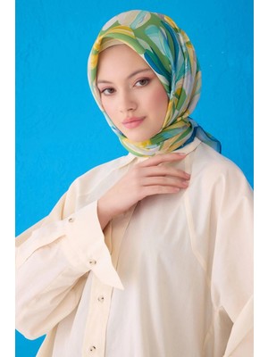 Belli %100 Twill Ipek Eşarp 4107D 82