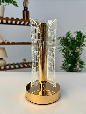 Vaelmont USB Şarjlı Dokunmatik LED Masa Lambası Model 1 Masa ve Gece Lambası