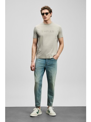 Lufian Oscar Modern Grafik Erkek T-Shirt 111020280