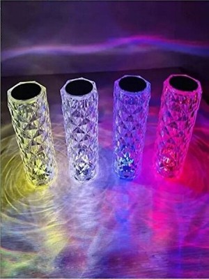 Solvéra Rgb Kumandalı Kristal Elmas Dokunmatik Masa Lambası - Modern Aydınlatma