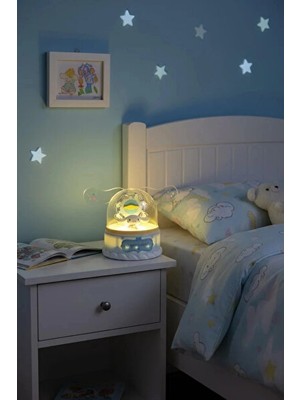 Solvéra Sevimli Cinnamoroll Dekoratif Gece Lambası - Yumuşak Işık ve Şık Tasarım