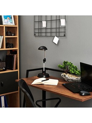 Vaelmont Siyah LED Masa Lambası - Modern ve Şık Aydınlatma Çözümü Masa ve Gece Lambası