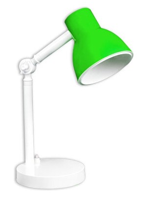 Solvéra Yeşil Renkli Çalışma ve Okuma Masa Lambası Masa ve Gece Lambası