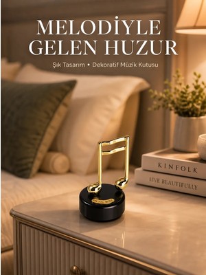Aesco Nota Figürü Müzik Kutusu Melodious Model Yeni Nesil